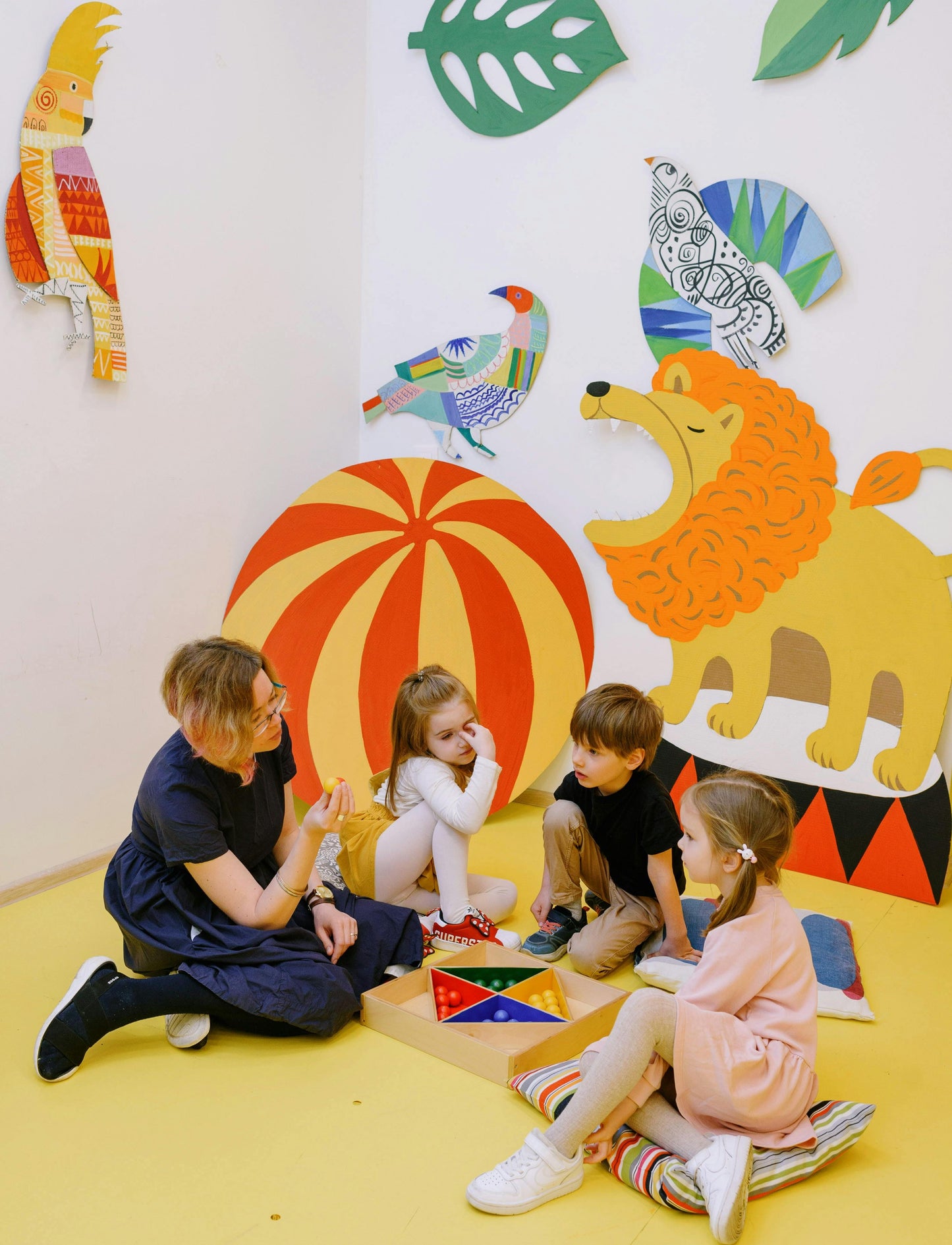 Stark wie ein Löwe, ruhig wie ein Baum: Achtsame Spiele für Kinder und Eltern