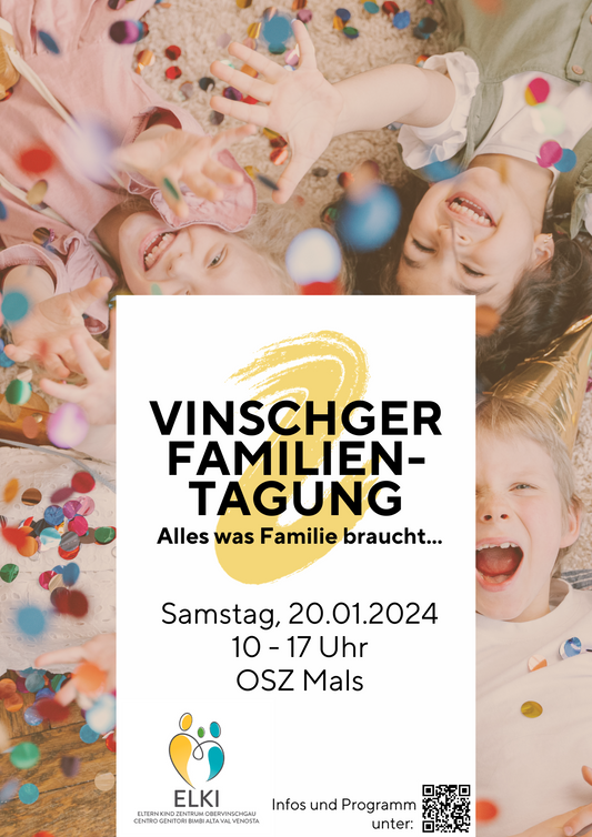 Erste Vinschger Familientagung - Alles was Familie braucht...